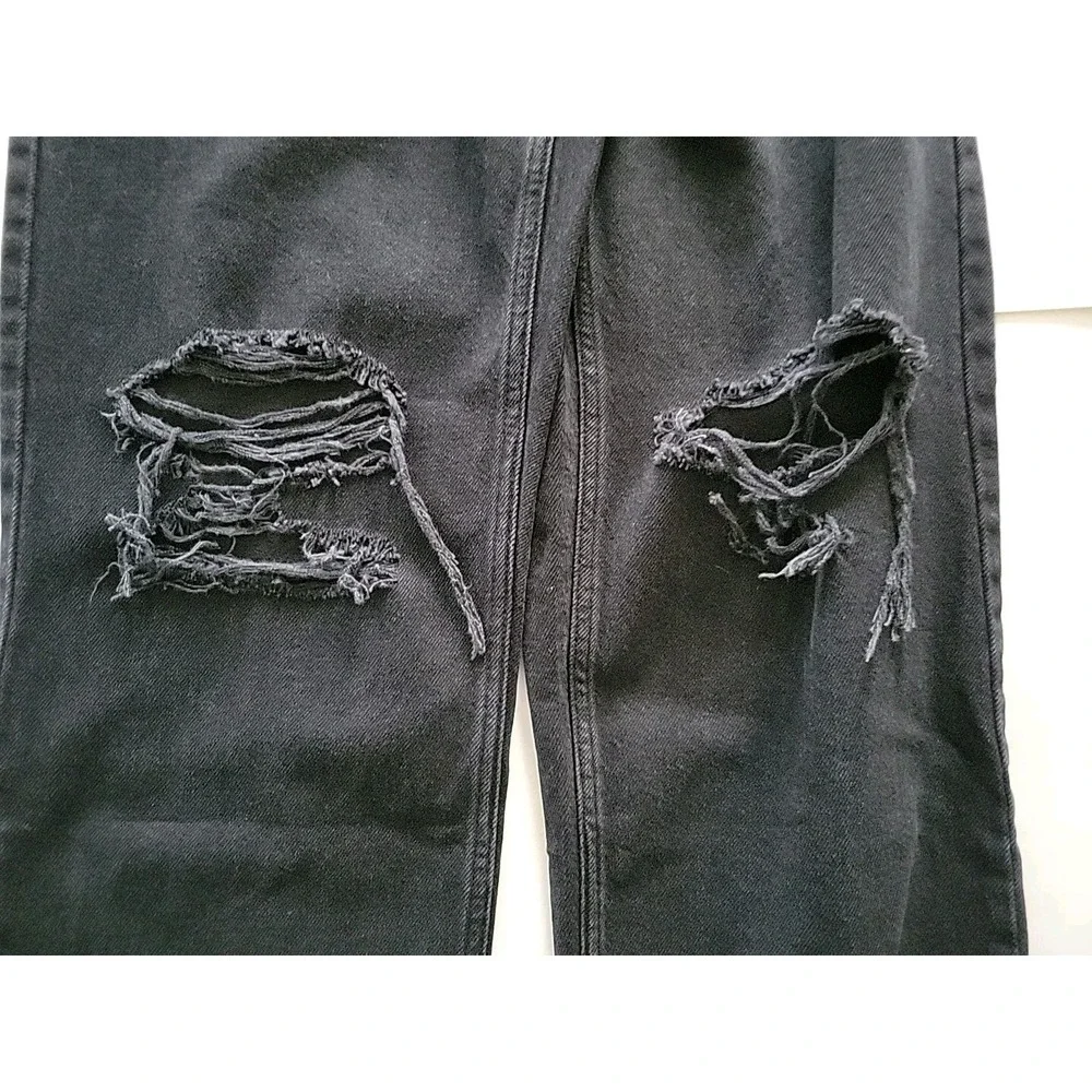 Levi's Mens SilverTab '94 Baggy Jeans Straight Leg Black Distressed‎ 28x31 NWT